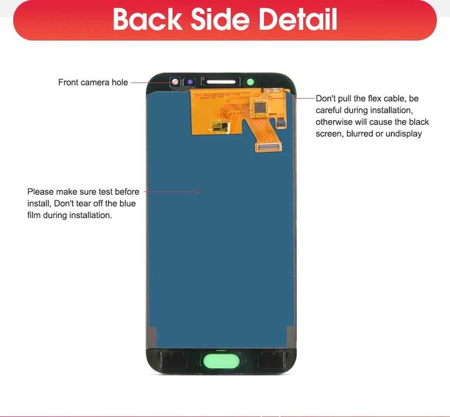 Adjustable Brightness TFT For 5.2'' Samsung Galaxy J5 LCD Display+ Touch Screen Digitizer Replacement For J5 Pro J530