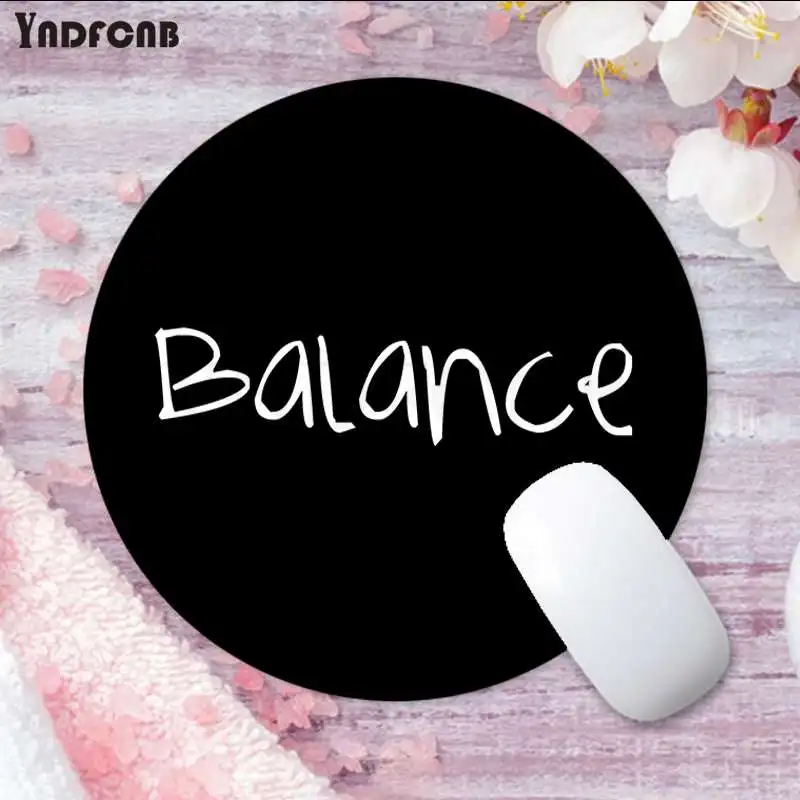 

YNDFCNB Non Slip PC New Design Balance Unique Desktop Pad Game Lockedge Mousepad gaming Mousepad Rug For PC Laptop Notebook