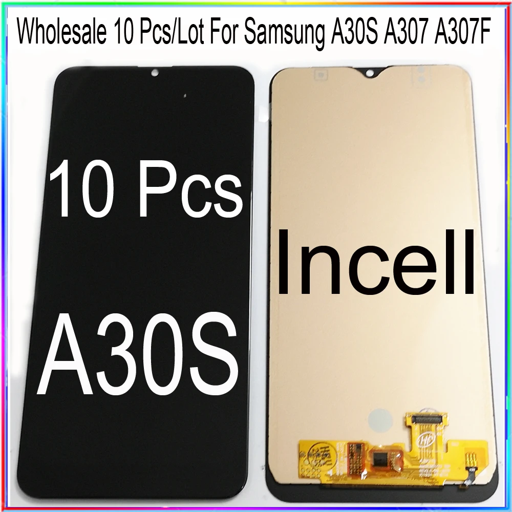 

wholesale 10 pieces / lot for Samsung A30S LCD screen display A307 A307F with touch assembly