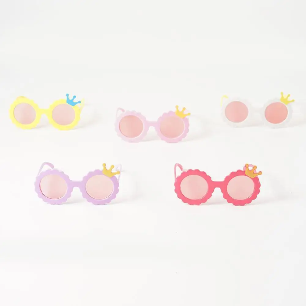 

Round Glasses With Crown Fit 18 Inch American Gift 43 For Girl Generation Baby Our Borns DIY Rebirth Dolls And H2Y5