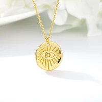 new demon eye pendant necklace for men retro fashion clavicle chain necklace for women jewelry christmas gift 2020 bijoux femme
