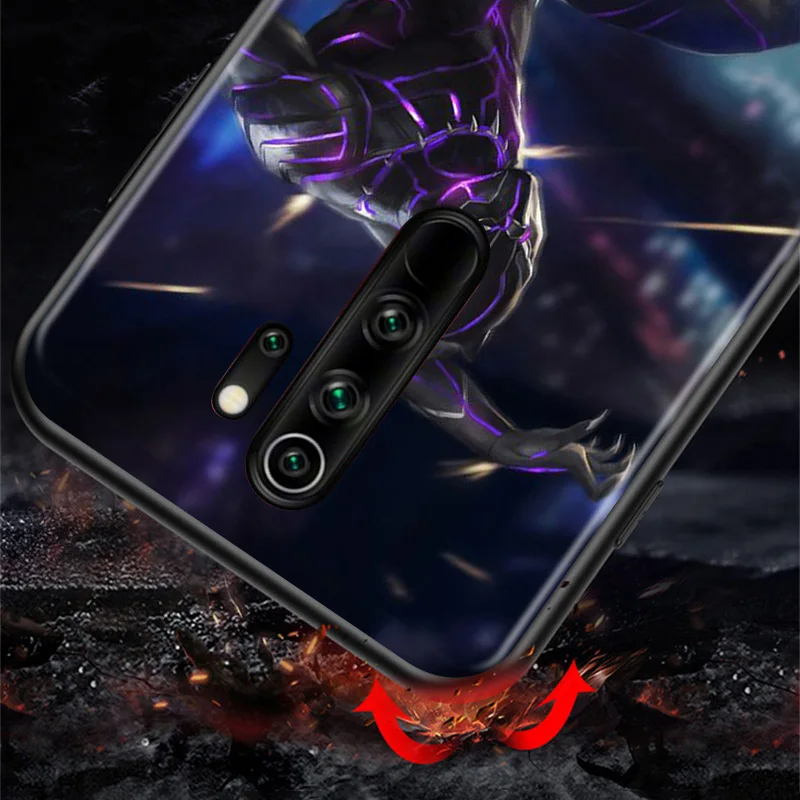 

Marvel Super Hero Avengers Black Panther For Xiaomi Redmi 9A 9C 9 Prime GO 8A 8 7A 7 S2 6A 6 5 Pro Plus TPU Silicone Phone Case