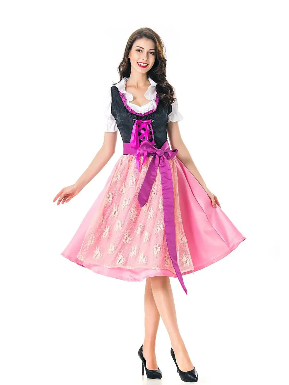 

Comfortable Beautiful Beer Maid Costume Cosplay Bar Waiter Service German Carnival Costume Cosplay Costume