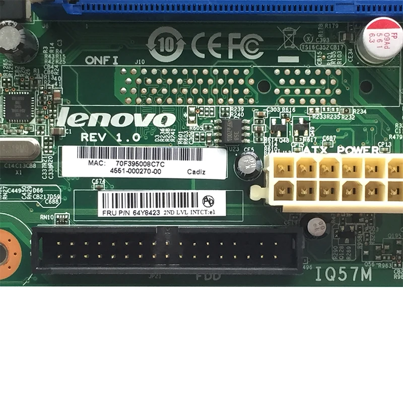 Оригинальная настольная материнская плата для Lenovo ThinkServer TS200v E20 E21 Q57 IQ57M MB H81 LGA 1156