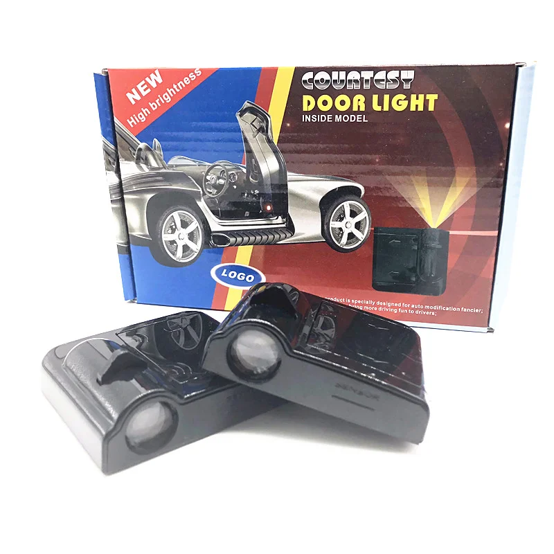 2 шт. двери автомобиля светильник Добро пожаловать лазерный проектор Ghost Shadow для