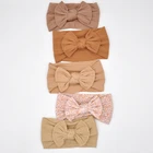 5 шт.партия, эластичная повязка на голову для новорожденных