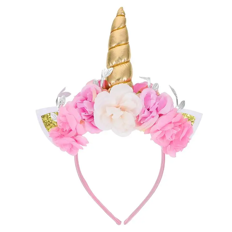 

Adorable Unicorn Party Headband Carnival Headgear Party Headdress for Children