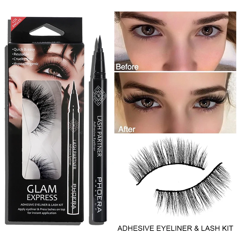 Новинка искусственная подводка для глаз 3 стиля натуральный драматический объем