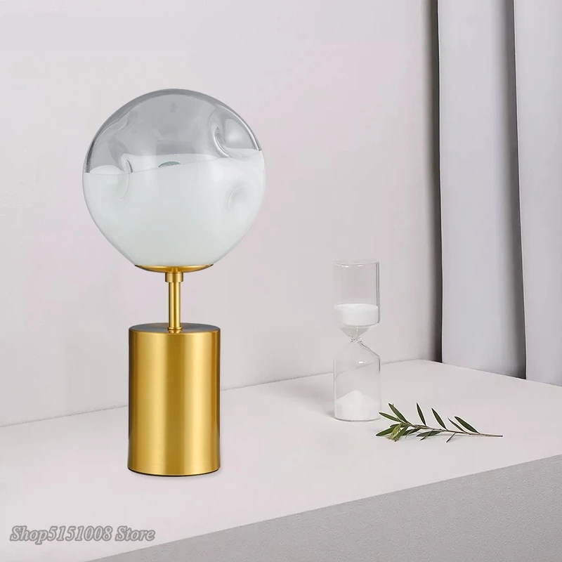 Скандинавские настольные лампы теплые прикроватные для спальни постсовременный