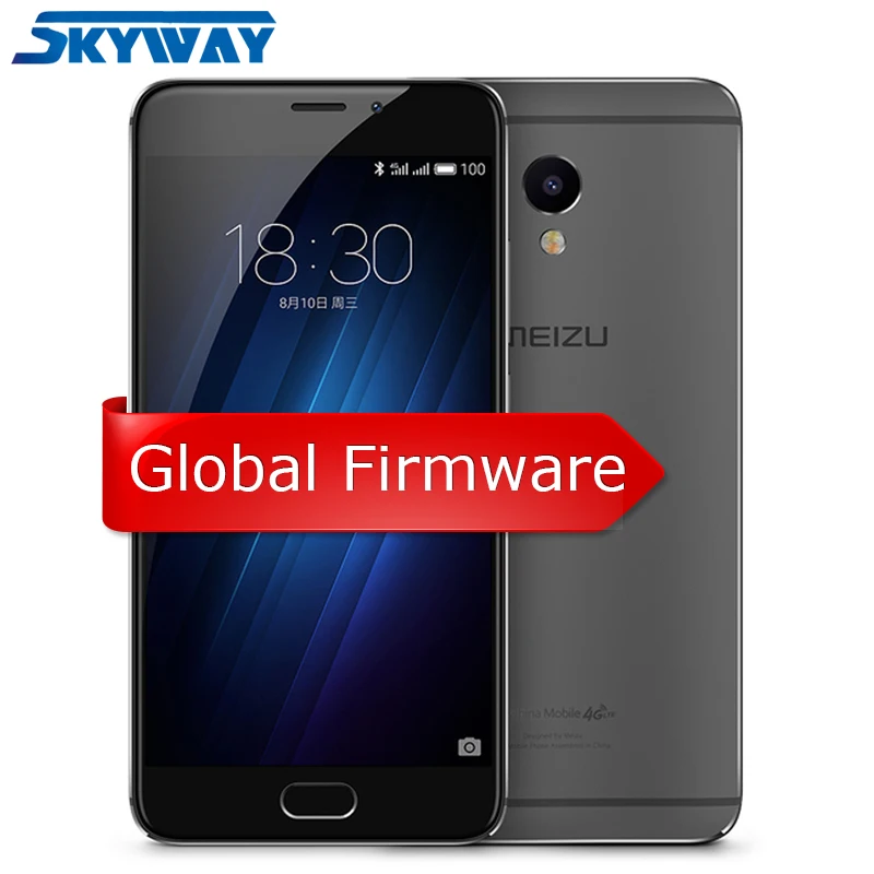 Meizu M3E 3 GB Оперативная память 32 ГБ Встроенная память MTK Helio P10 восьмиядерный смартфон 5,5 ''2.5D Full HD 1080 P Экран 13.0MP Камера отпечатков пальцев
