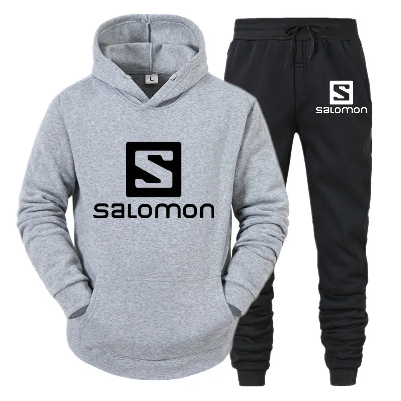 

2021 Spring Hot Sale Men's Sports and Leisure Joggers Sweat Suits Hoodies+Pants Suit Sweatshirt Sportswear Set 2pc Hoody Suit