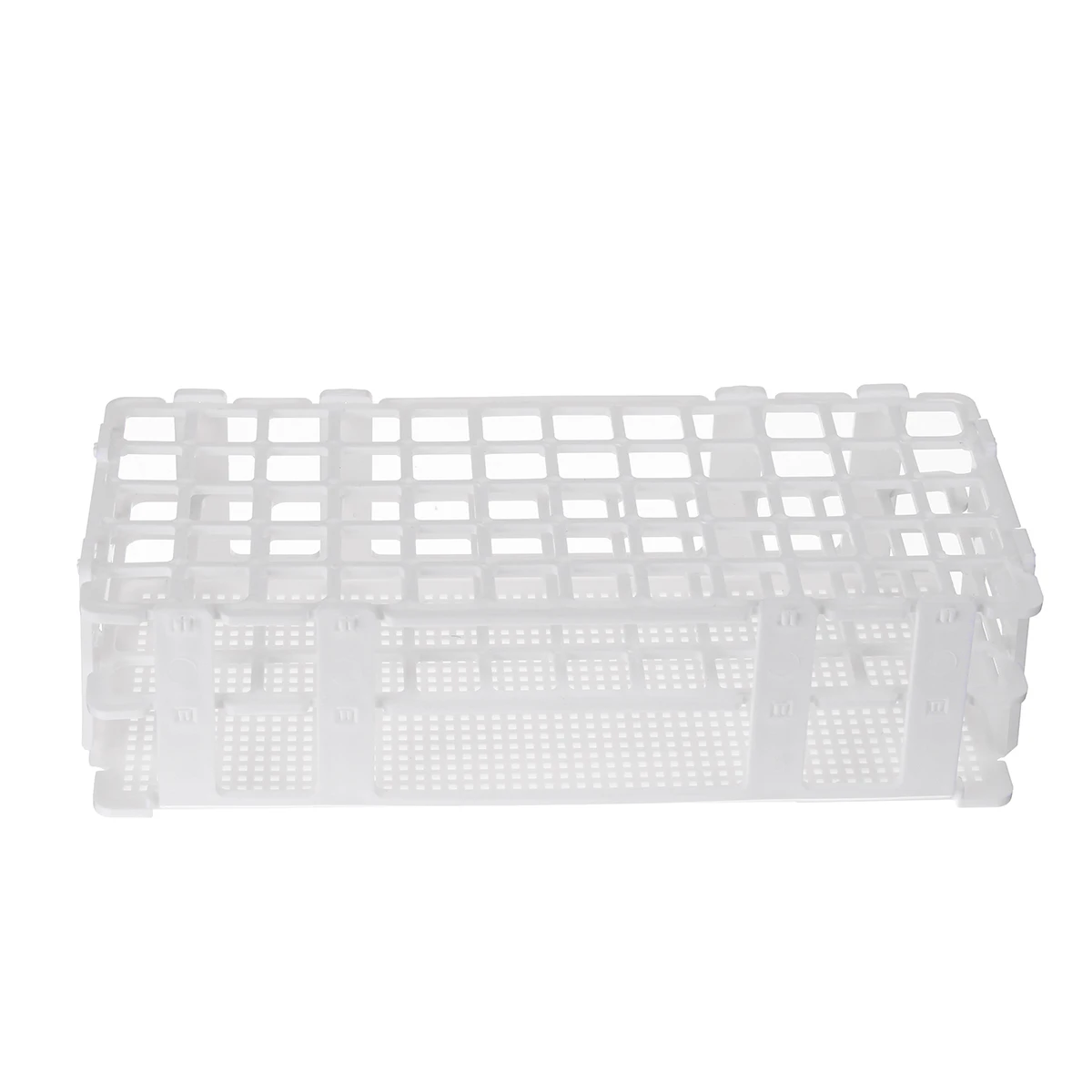 

60pcs 16x100mm Clear Plastic test tubes with caps test tube rack holder stand laboratory lab Transparent plastic tubes vial