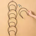 Крючок для хранения шляпы за дверью, многофункциональная кованая полка для шарфа, железная металлическая полка для хранения, органайзер для пальто