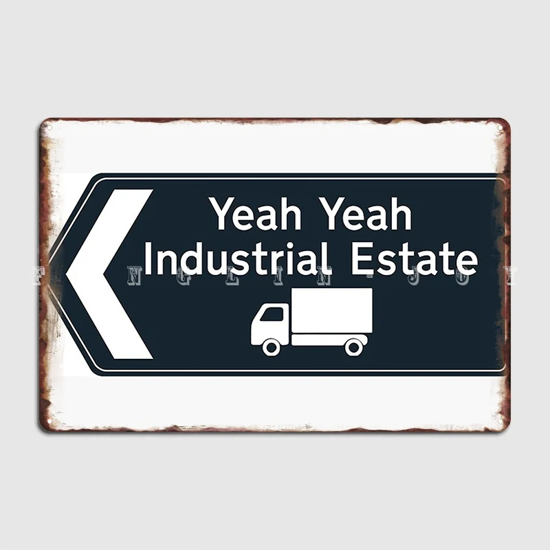 Get Up For Ind Est металлический плакат клубный домашний персонализированный настенный