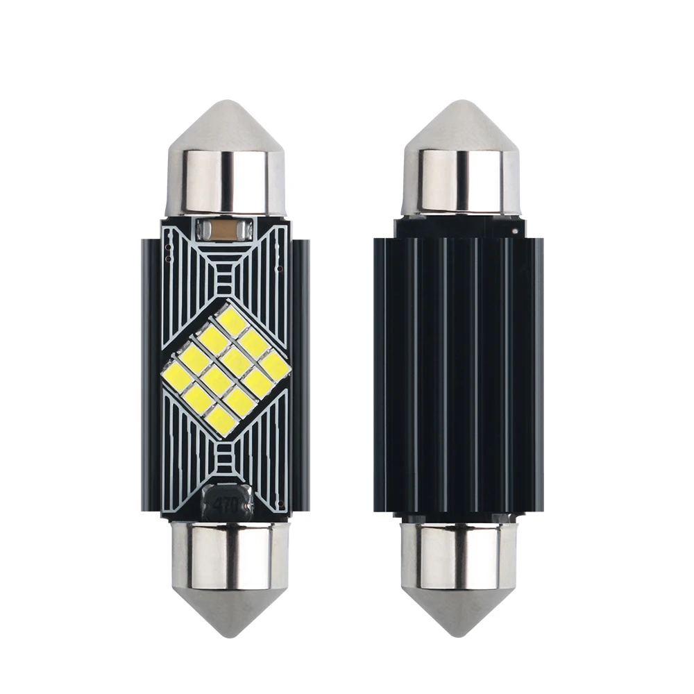 

1 шт., гирлянда 12 В C5W C10W 2016 smd CANBUS 31/36/39/41 мм