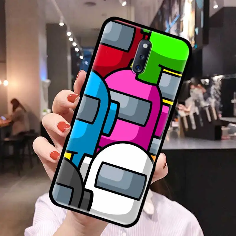 

Among Us Game Cute Tpu Case For Oppo A9 A5 A52 A72 2020 A92s A31 A32 A12s Ace Find X2 Neo Reno3 Pro Cover Soft Phone Coque