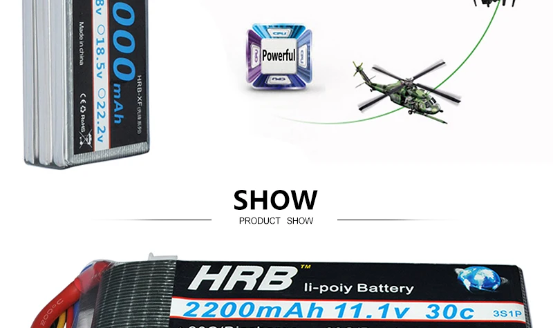 HRB 3S 11,1 V Lipo батарея 1800mah 2200mah 2600mah 3300mah 4000mah 5000mah 5200 6000mah 10000mah 12000mah 22000mah RC части XT60