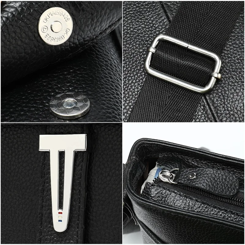 Сумка на плечо WESTAL Laser для мужчин саквояж кросс-боди из натуральной кожи