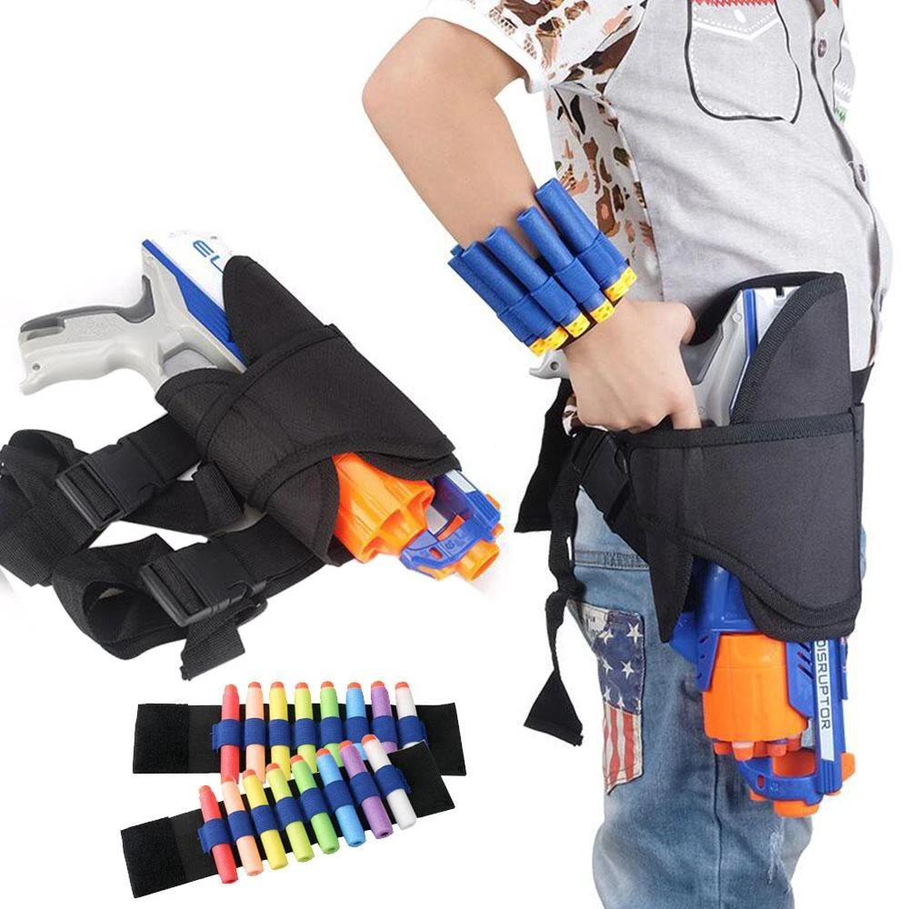 

Tactical Waist-bag Darts Wristers Bullet Belt for Elite Nerf N-strike Blasters