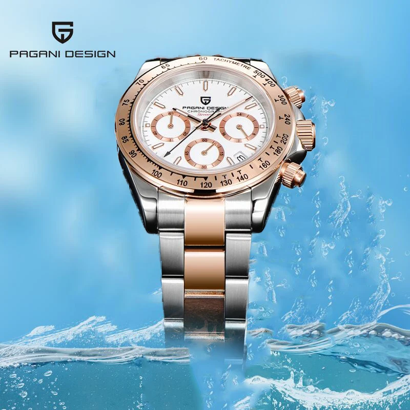 Новинка 2020 года. Роскошные водонепроницаемые кварцевые мужские часы PAGANI с