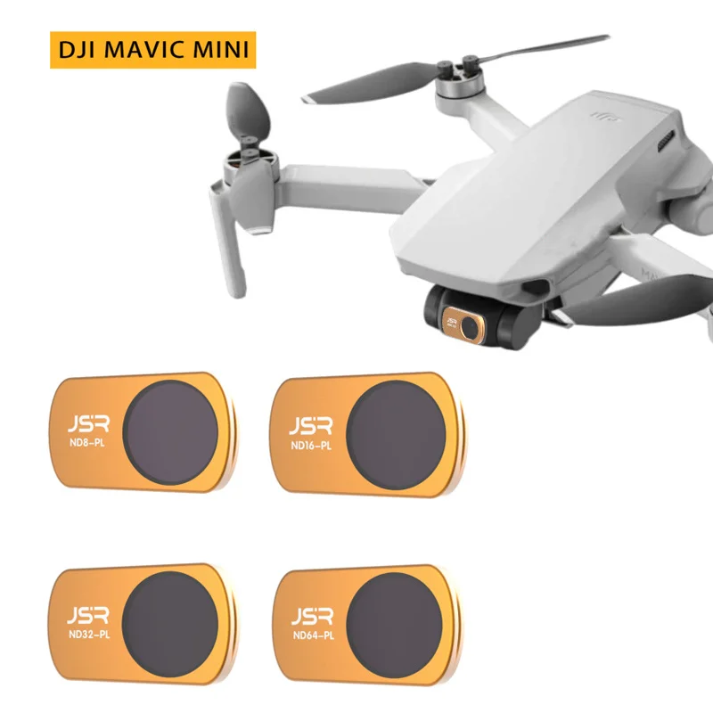 Оптический стеклянный фильтр для объектива DJI Mavic Mini UV/CPL/ND64 PL/ND8 ND16 PL ND32 защита с
