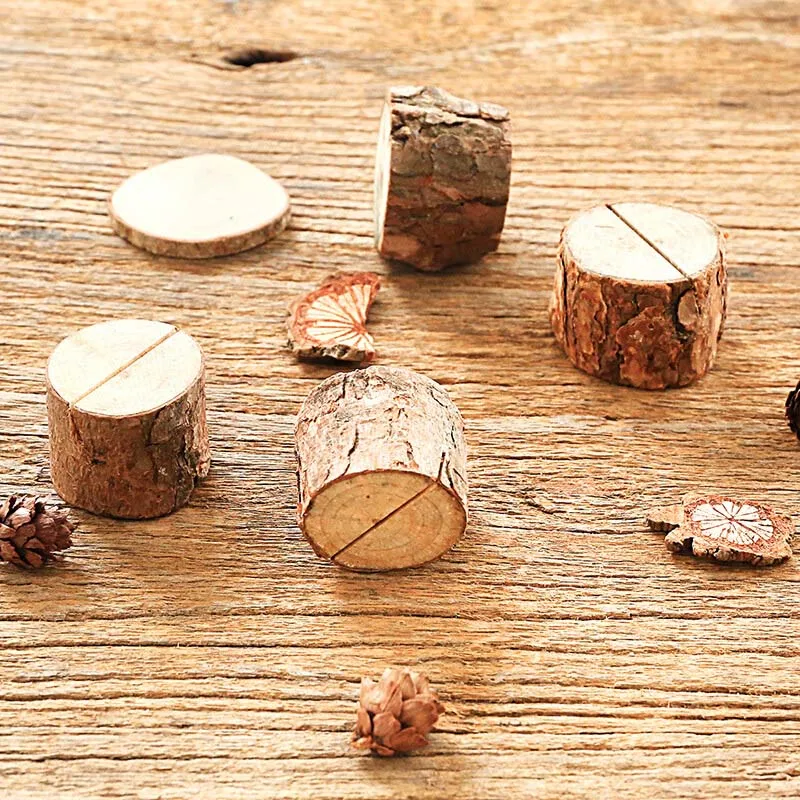 10 шт. деревянные зажимы держатели для карт и фото|Папки тиснения| |