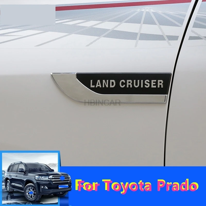 Для Toyota Land Cruiser Prado 2010-2020 боковая фурма декоративные наклейки маркировка внешняя