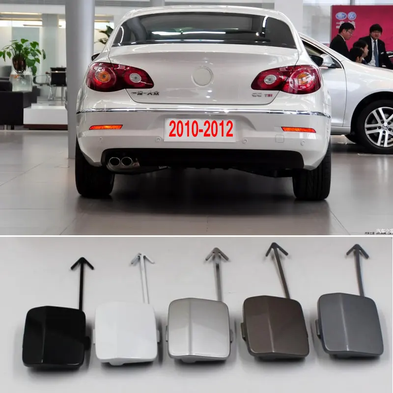 

For CC 2010-2012 Rear bumper trailer hook cover Towing hook cover