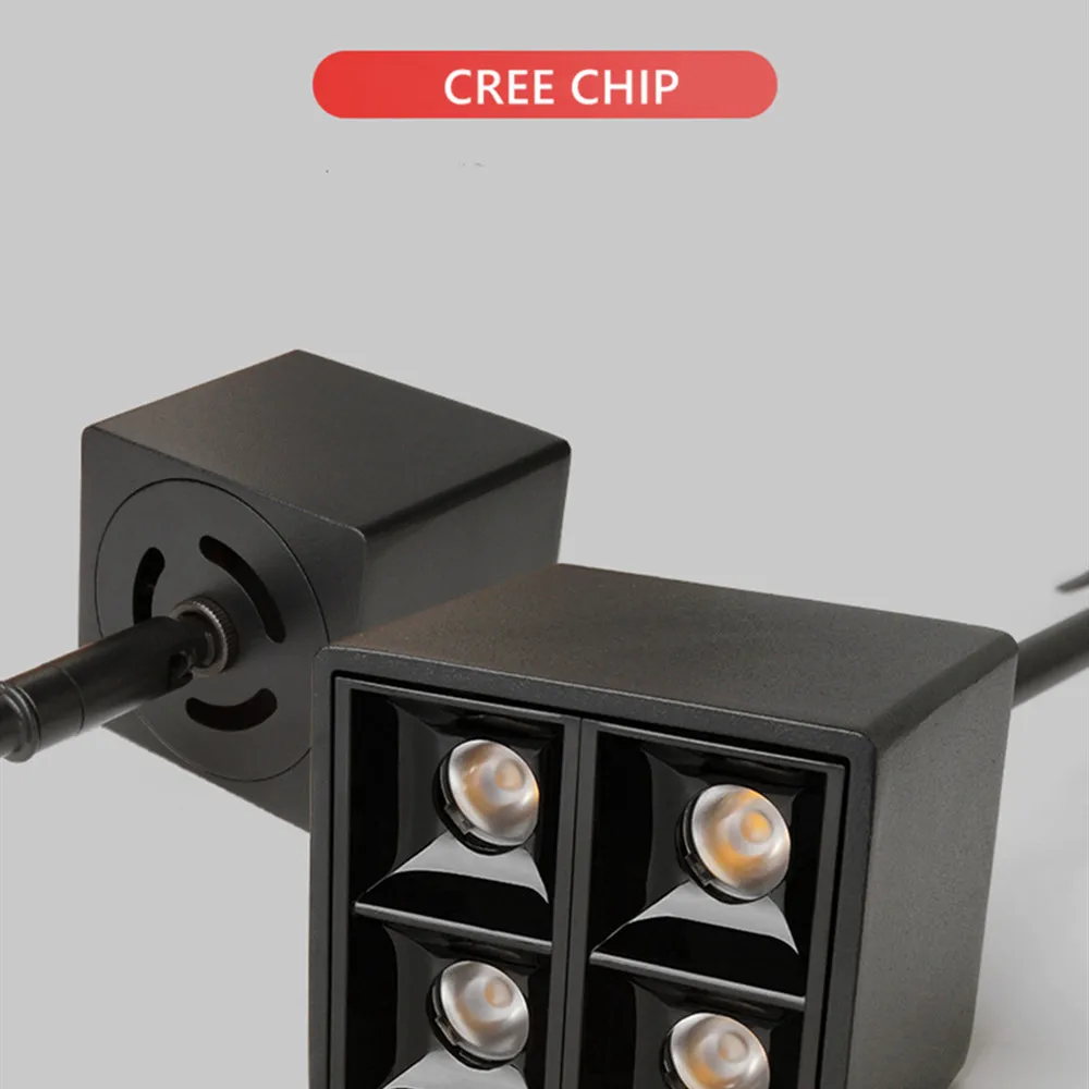 Светодиодная лампа для трека светильник рельсовый алюминиевый светодиодный