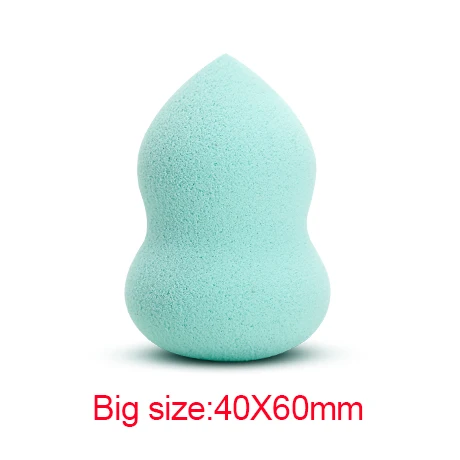 Large Light Green Cocute beauty губка для макияжа пудра пуховка гладкая основа для Макияжа Губки для леди Макияж Губка Высокое качество косметическая пуховка цвета инструмент - Цвет: Large Light Green