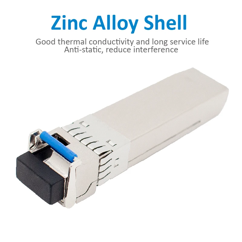 10G SFP+ 300m Transceiver Multi-Mode Duplex LC Optic Module With Cisco/Mikrotik/Huawei Switch etc Compatible