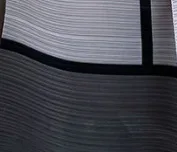 

MA005 Retro O-neck Long Sleeve Patchwork Pullover Mid-Calf Dresses Women Color Matching Pleated Dress 2021