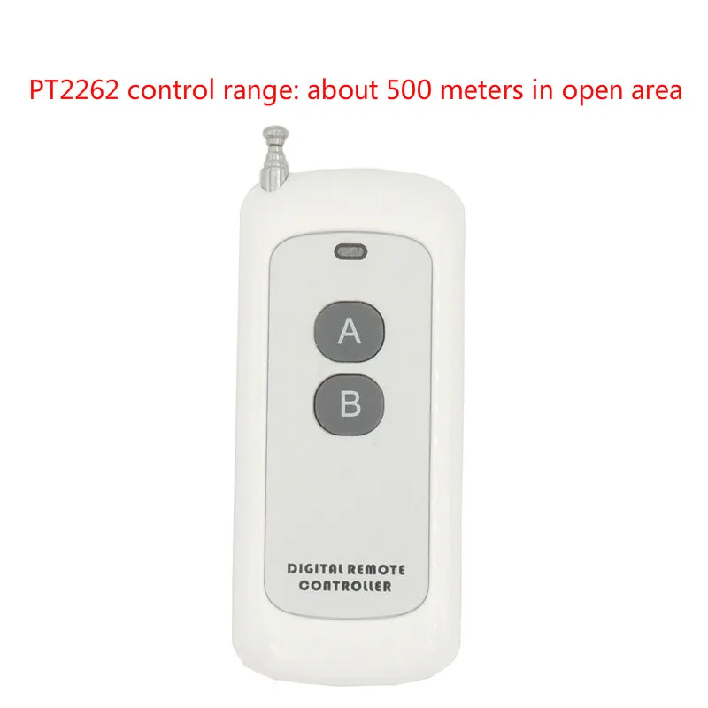 

DC12V 10A 2CH Remote Control Switch Wireless Receiver Relay Module for rf 433MHz Remote Garage Lighting Electric Door switch