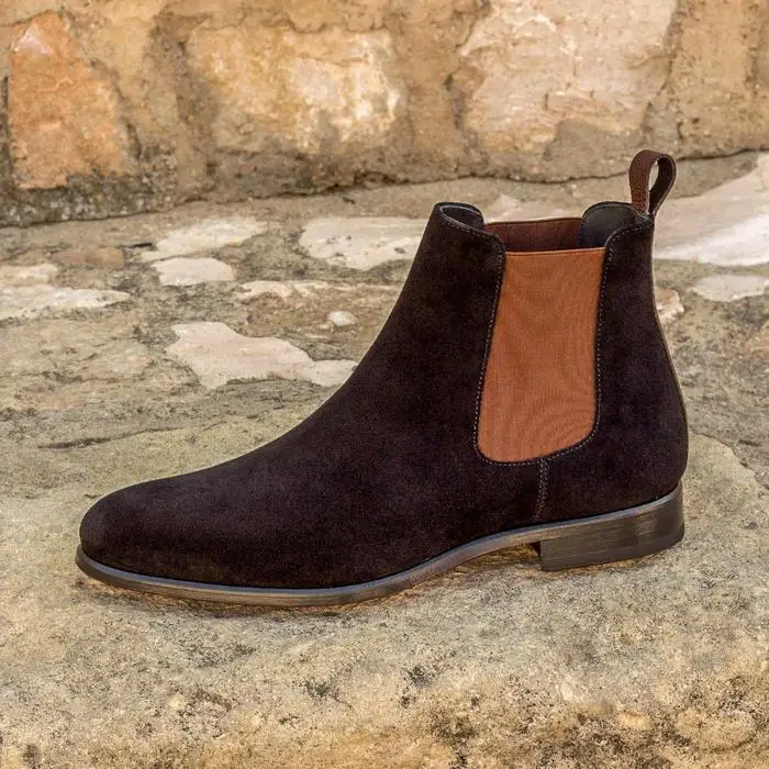 

Men PU Leather Fashion Shoes Low Heel Fringe Shoes Dress Shoes Brogue Shoes Spring Boots Vintage Classic Male Casual HA356