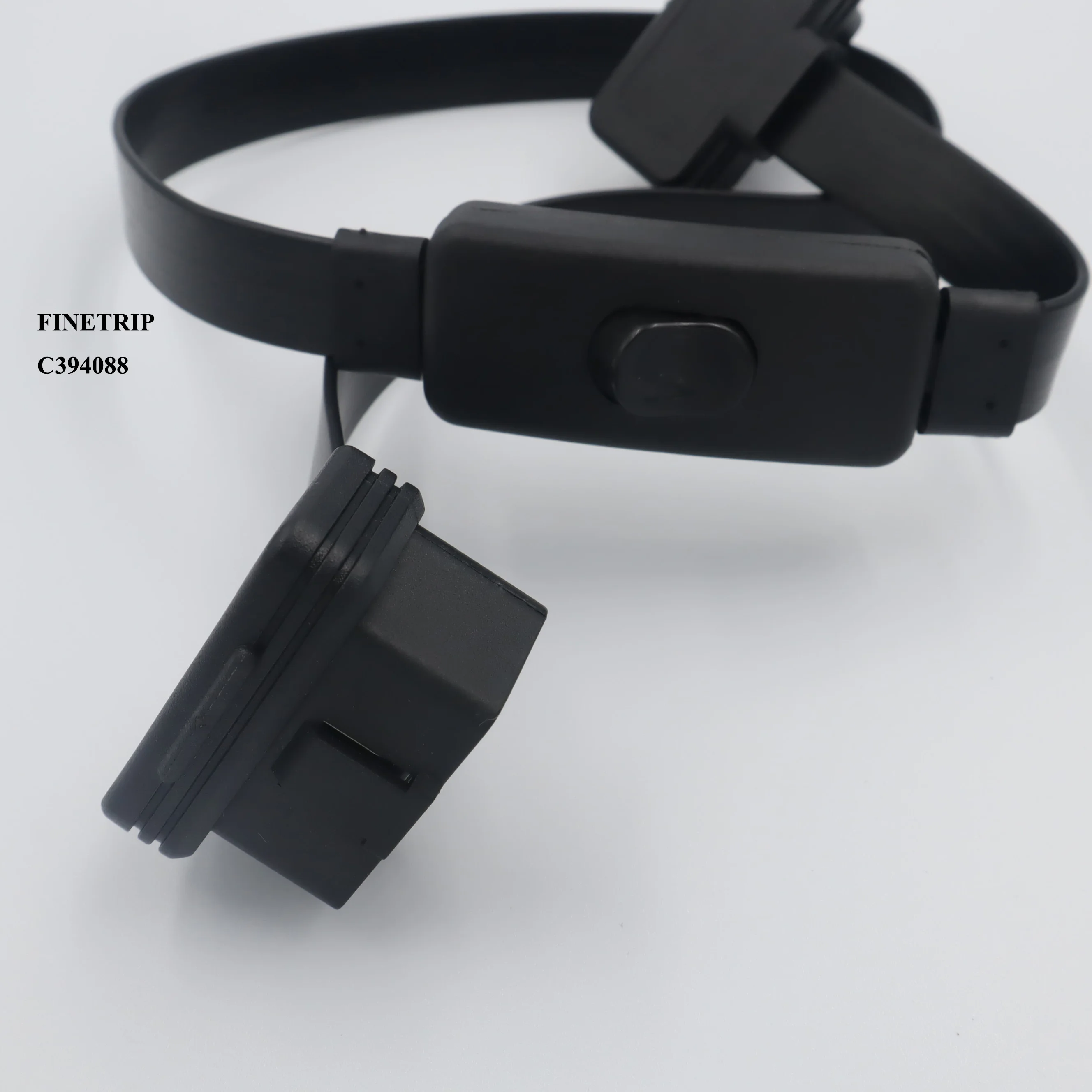 FINETRIP 16 Pin M к F с переключателем автомобиля универсальный OBD2 кабель удлинитель