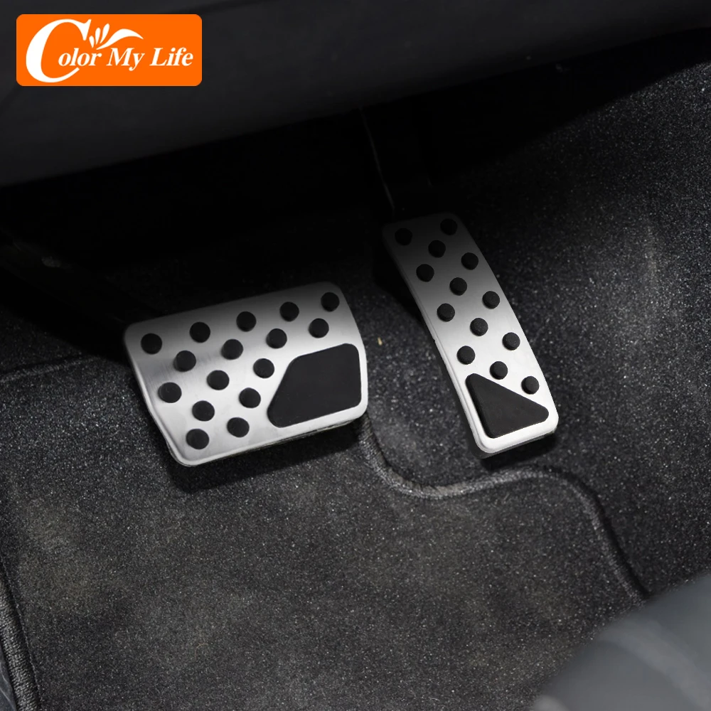 Защитная накладка на педаль автомобильного тормоза из нержавеющей стали для Jeep