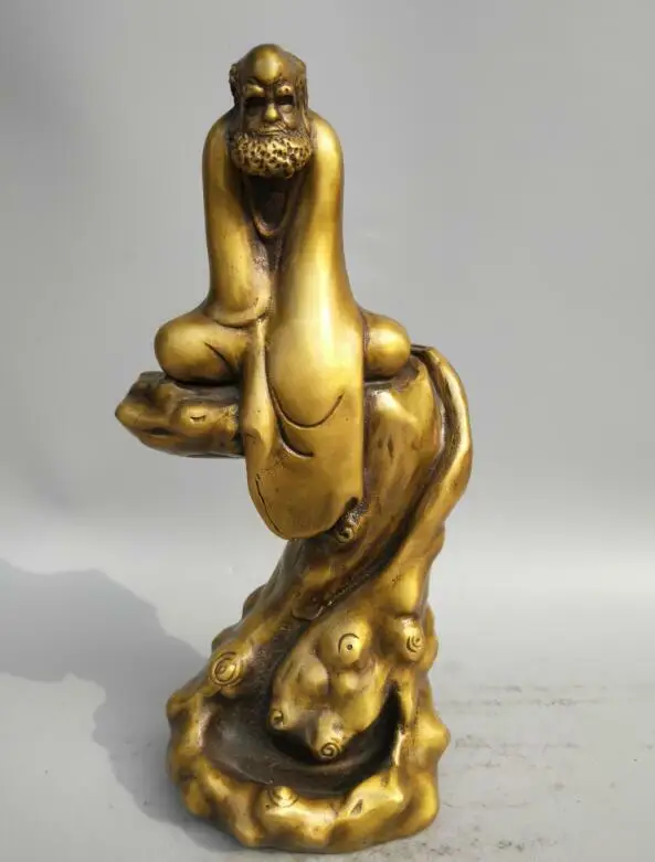 

Collection Archaize Brass Bodhidharma Backflow Incense Burner