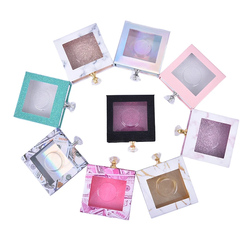 1 шт. хорошее качество полезный квадратный ящик для ресниц упаковочный чехол с