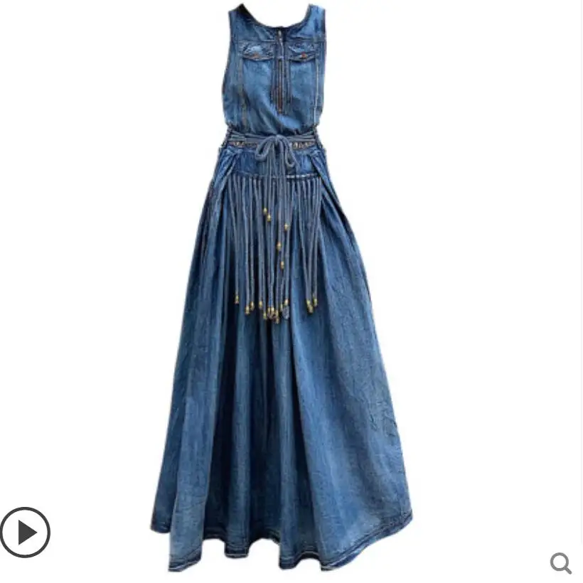 Женское летнее платье винтажное с кисточками|Женские платья| |