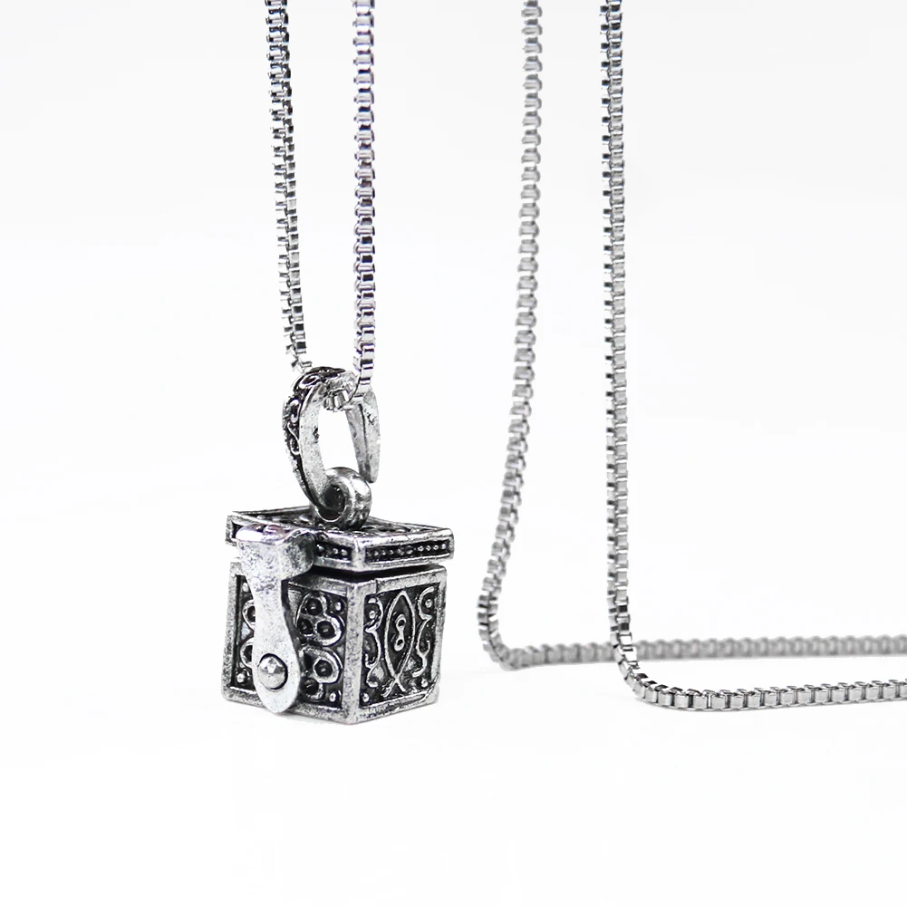 Кулон в ретро стиле с молитвенным поясом кулон виде урны пожеланиями