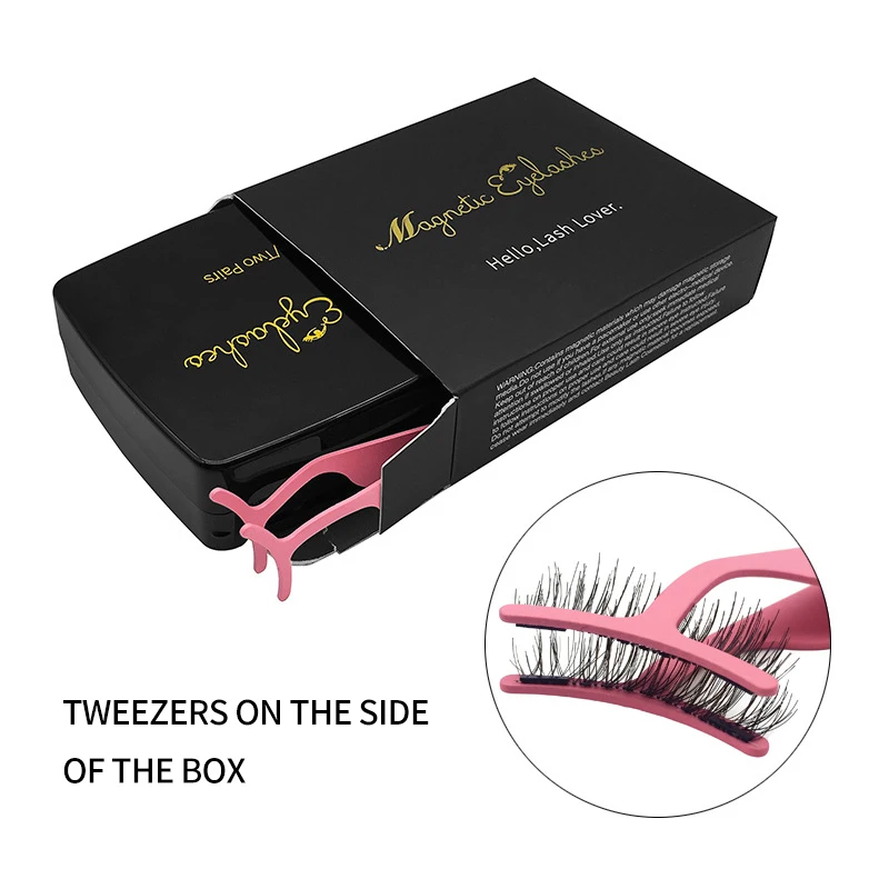 3d магнит накладные ресницы четыре маленькие втираются акриловый набор без клея