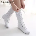 Танцевальная обувь для женщин, детей, для девочек, современные мягкие балетные джазовые кроссовки, дышащие парусиновые женские танцевальные спортивные