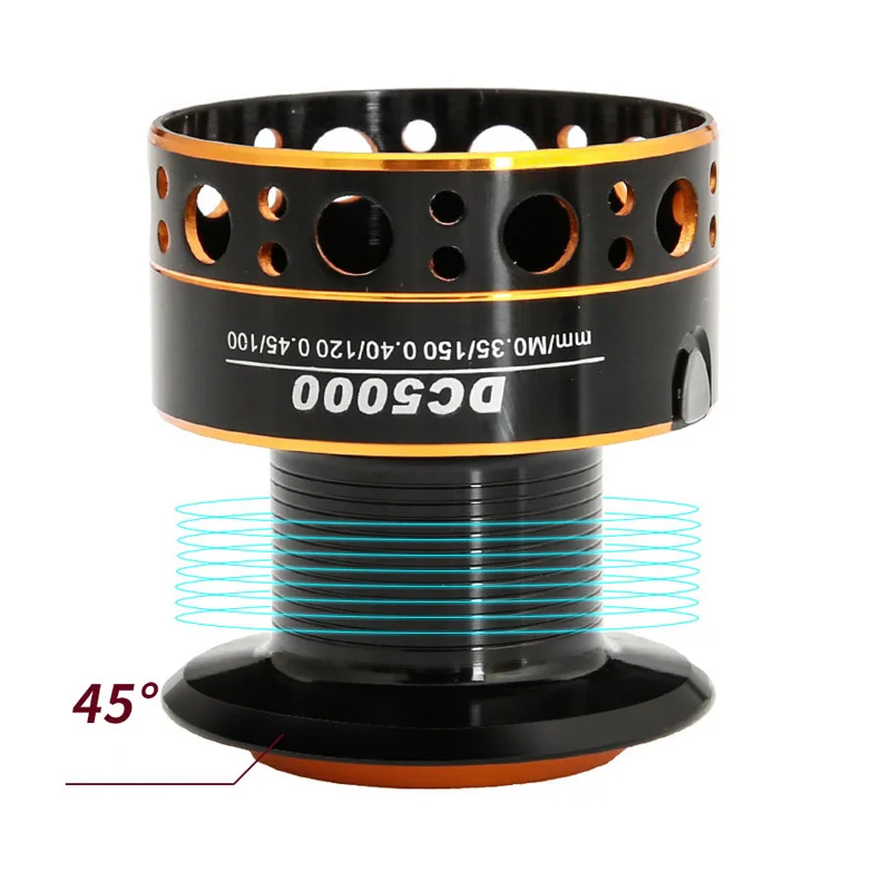 Спиннинг Рыболовная катушка 1000-7000 имитация деревянная ручка металлическая для