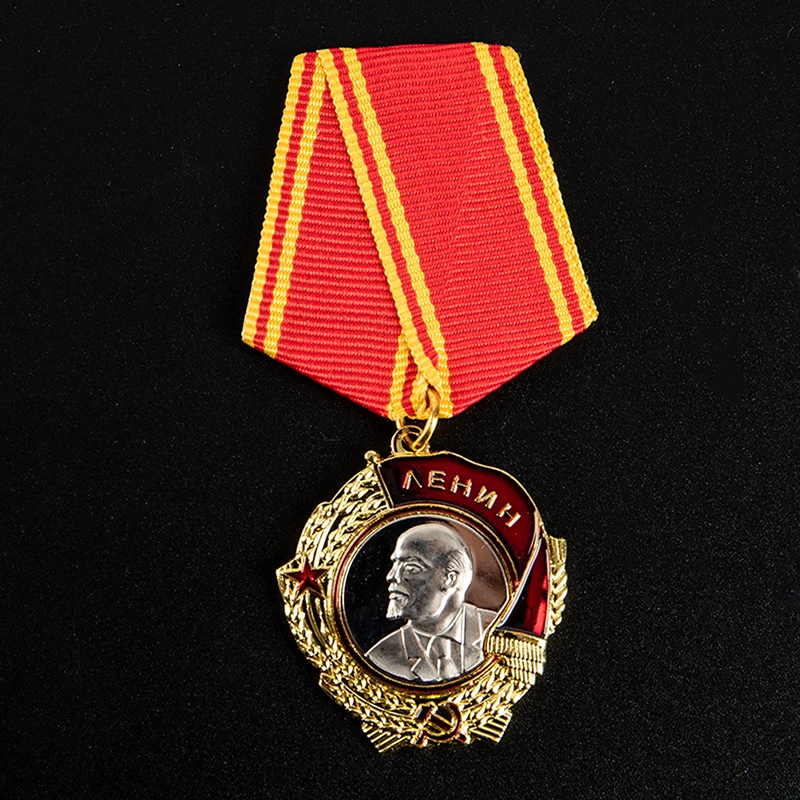 

CCCP Orden Lenina USSR Order Of Lenin Pre Soviet Union Military Medal Russia Military Decoration CCCP Person Gold Badges