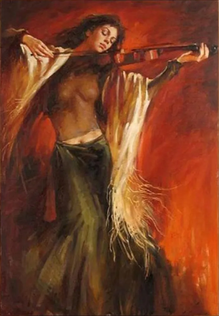 100% ручная роспись оригинальная картина написанная маслом Искусство