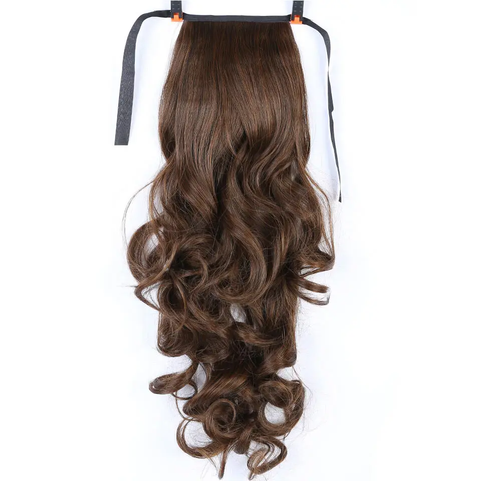 HiDoLA длинные волнистые конский хвост черные женские винно-красные волосы