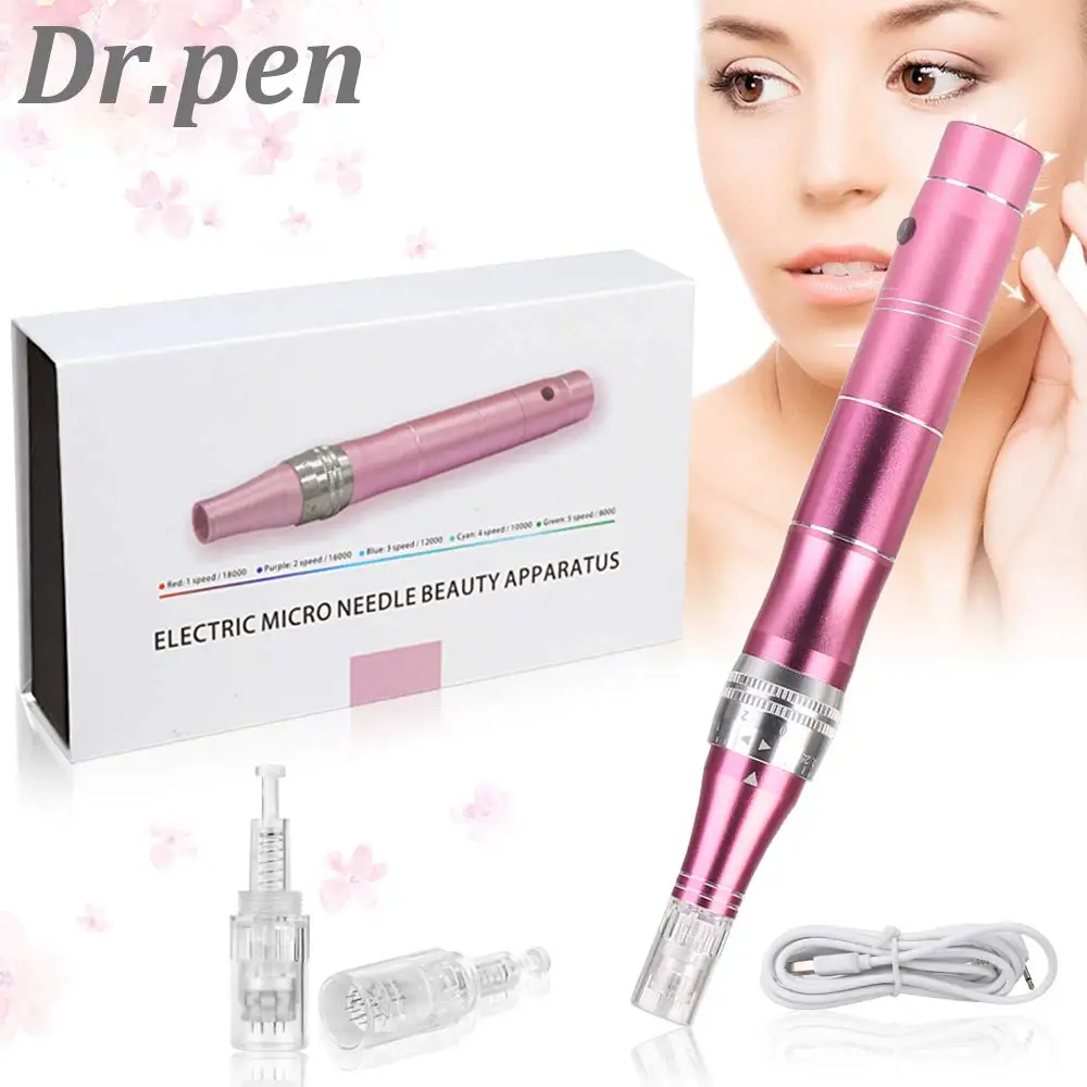 Ручка электрическая с микроиглами профессиональный беспроводной электрический