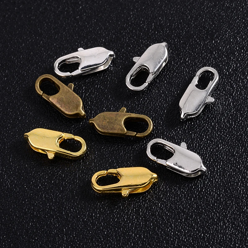 Шарм 4x12 мм поворотная застежка с открытым переходным кольцом 60 шт./лот ожерелье