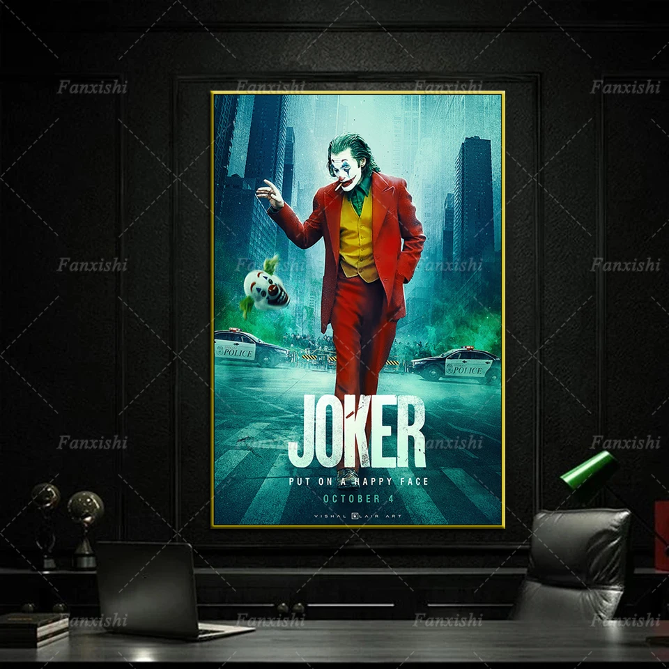 

Joker Movie Posters Abstract Wall Art Prints Canvas Modular Pictures For Living Room Home Decor Paintings Unique Gift Frame