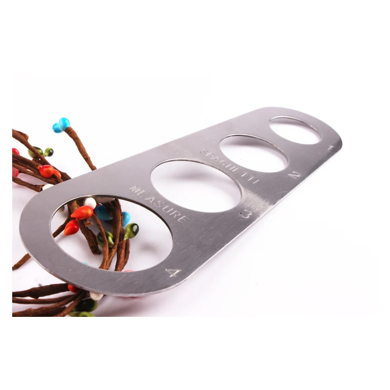 Линейка из нержавеющей стали для измерения спагетти легкая линейка макаронных